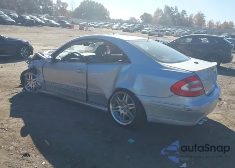 2005 Mercedes-Benz Clk 55 Amg из США, поврежденный, VIN WDBTJ76HX5F131214